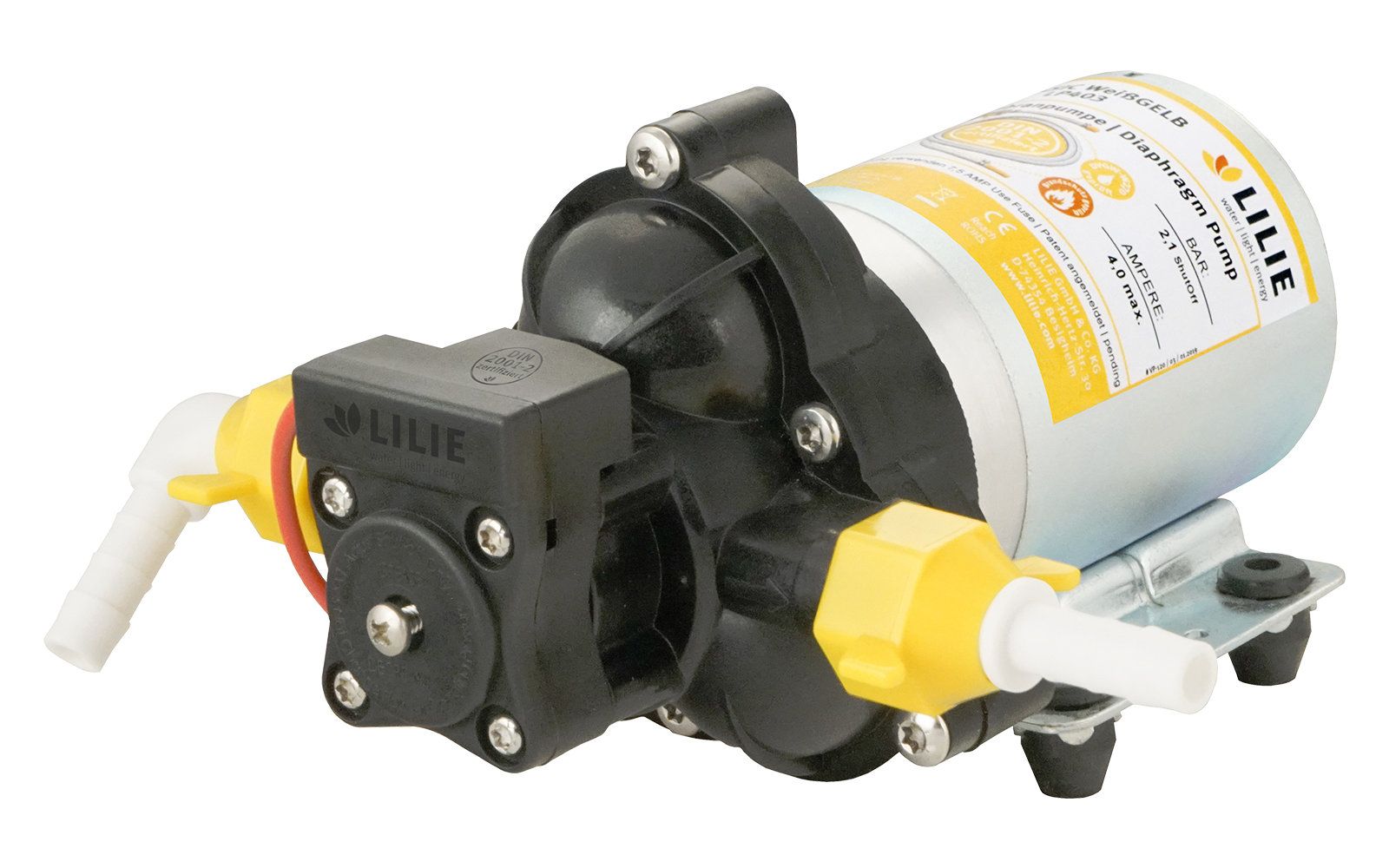 Pompă de apă externă Shurflo - Lilie  ClasicLP403  - 10,6 litri/min