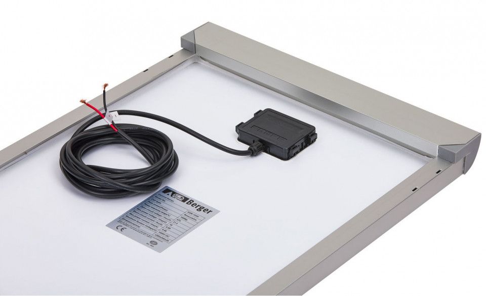 Set panou solar 160 W monocristalin cu controller MPPT 20A si profile de prindere integrate