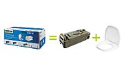 Rezervor toaletă Thetford Fresh-Up Set model C2/C3/C4 stanga