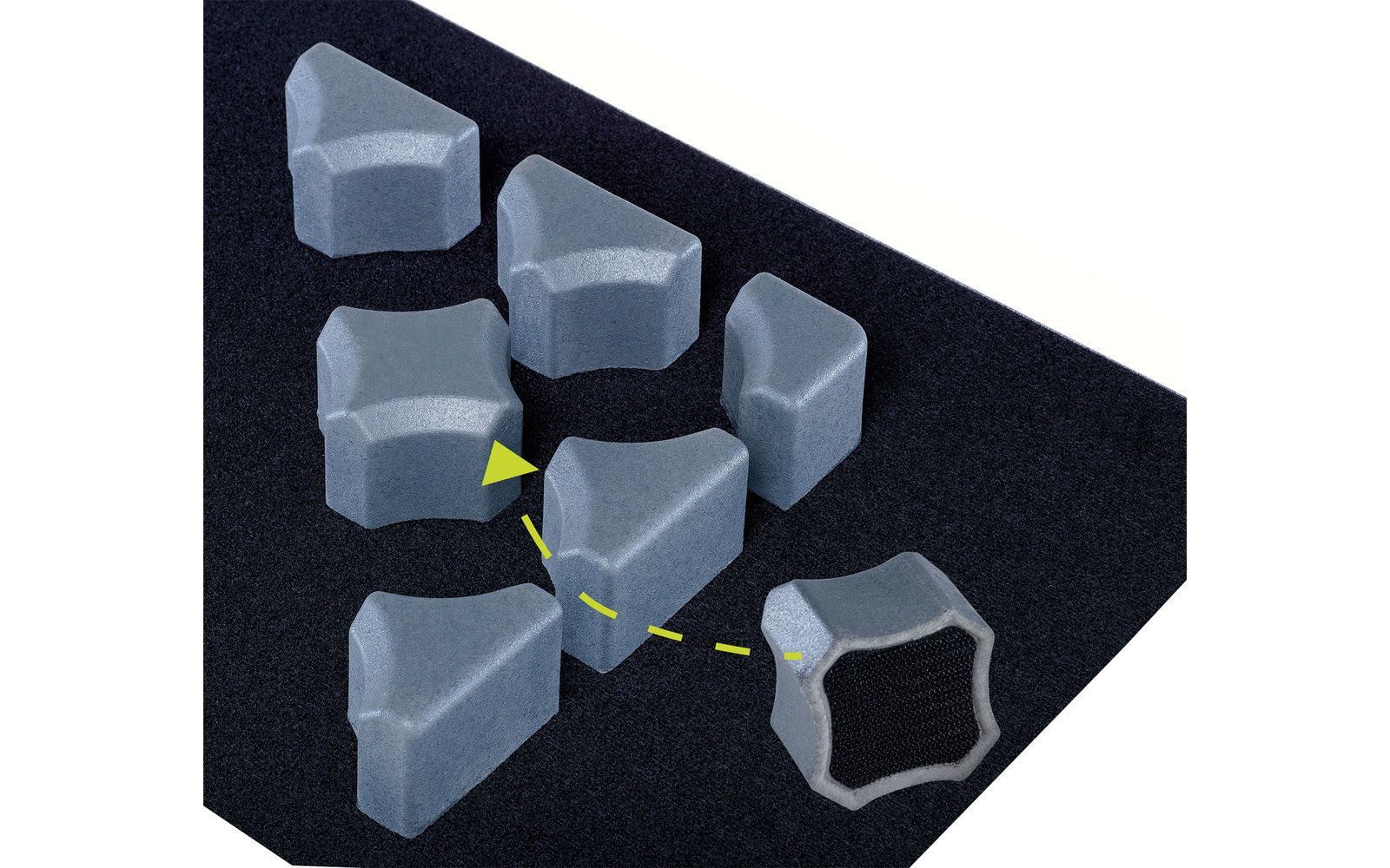 Placă de bază Purvario by Dörr Velour 1-b 30 x 50 cm