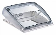 Trapă 40 x 40 Dometic "Mini Heki Style" cu deschidere basculantă si jaluzea retractabilă - pentru grosime acoperis 43 - 60 mm - cu garnitură de etanșare