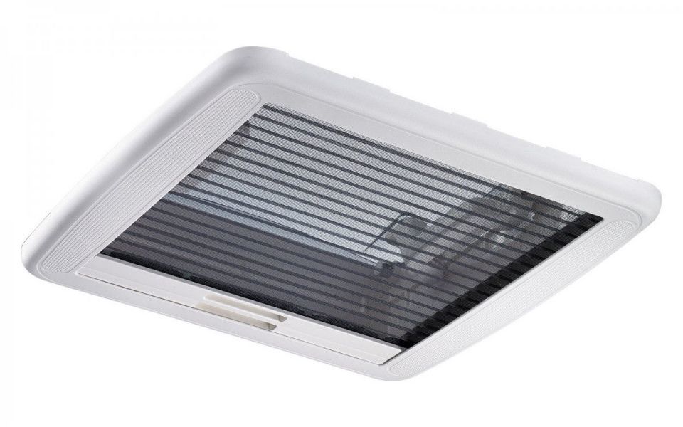 Trapă 40 x 40 Dometic  Mini Heki S  cu deschidere pe toate laturile si jaluzea retractabilă