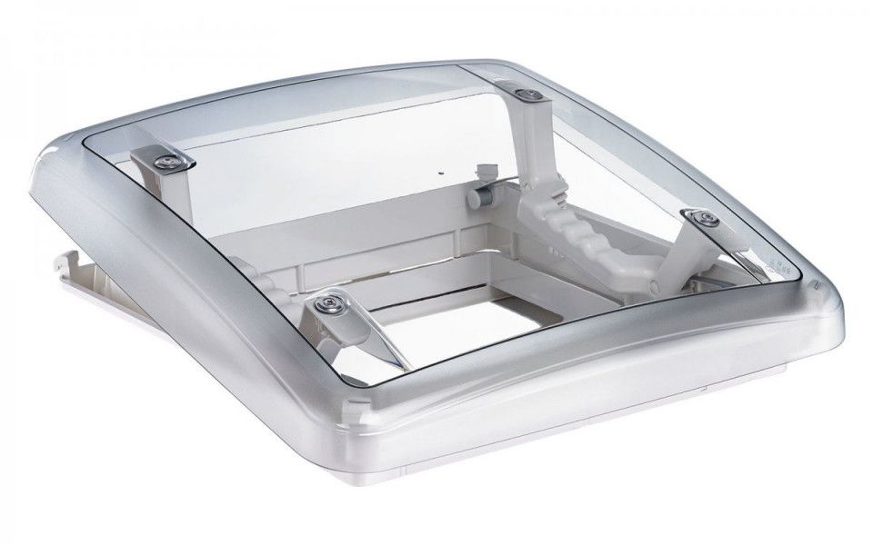 Trapă 40 x 40 Dometic  Mini Heki S  cu deschidere pe toate laturile si jaluzea retractabilă