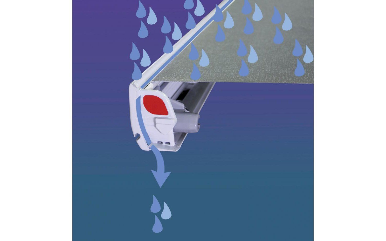 Marchiză Fiamma F45s - 3,5 metri - Polar White - Grey Royal