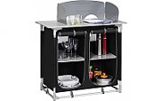 Mobilier de bucatarie 4 compartimente - negru