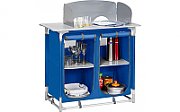 Mobilier de bucatarie 4 compartimente - albastru