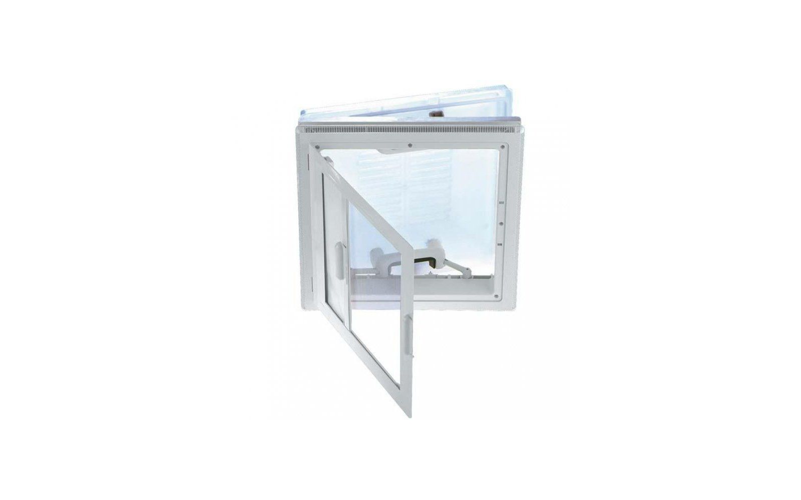 Trapă 40 x 40  MPK 42  cu deschidere pe toate laturile si jaluzea basculantă