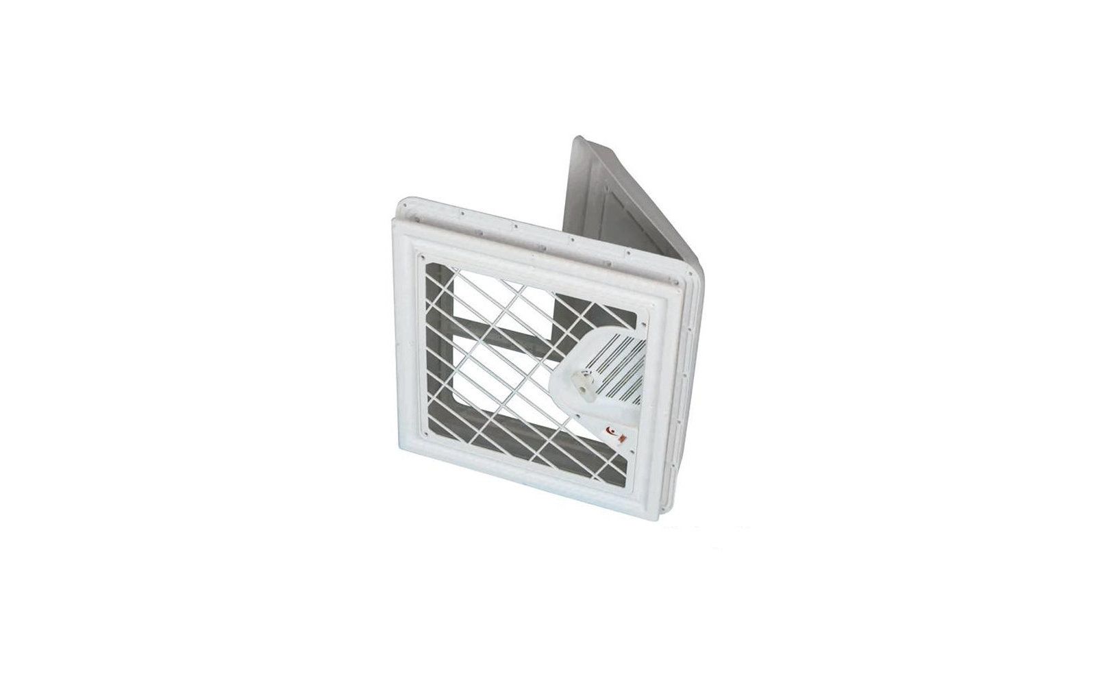 Trapă 40 x 40 Fiamma  Vent Crystal  cu deschidere basculantă si plasă de țânțari