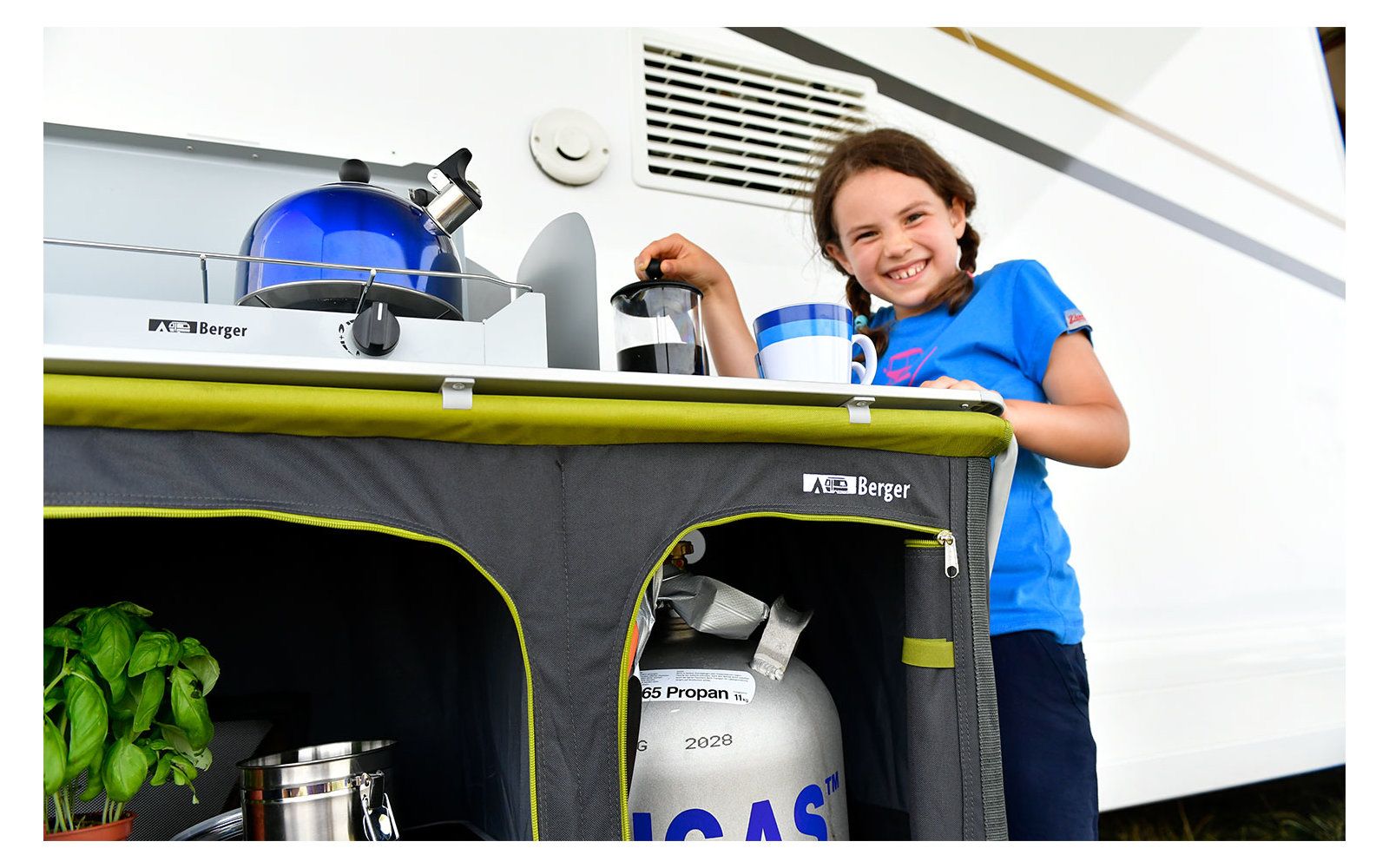 Mobilier de bucătărie Berger Pablo cu chiuvetă