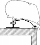 Suport adaptor de acoperiș pentru Omnistor 6200/6300/9200  4.5 m