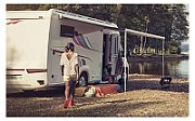 Copertină de perete Perfect Wall PW 1100 alb - 350 cm