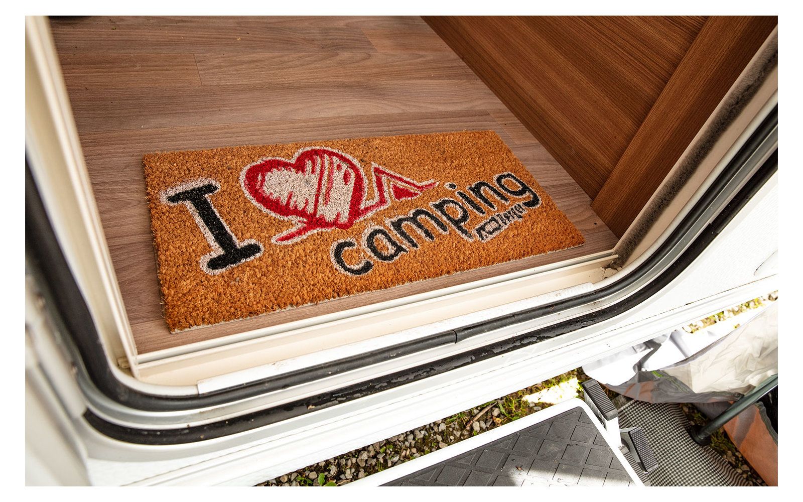 Covoras intrare din nucă de cocos I Love Camping