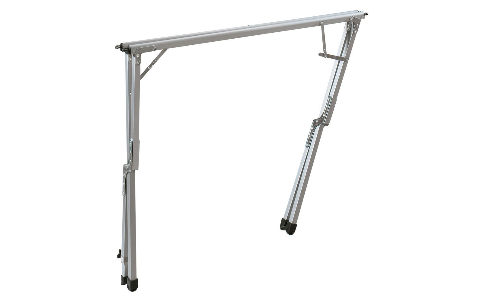 Masă pliabilă Berger cu role din aluminiu 115 x 78,5 cm