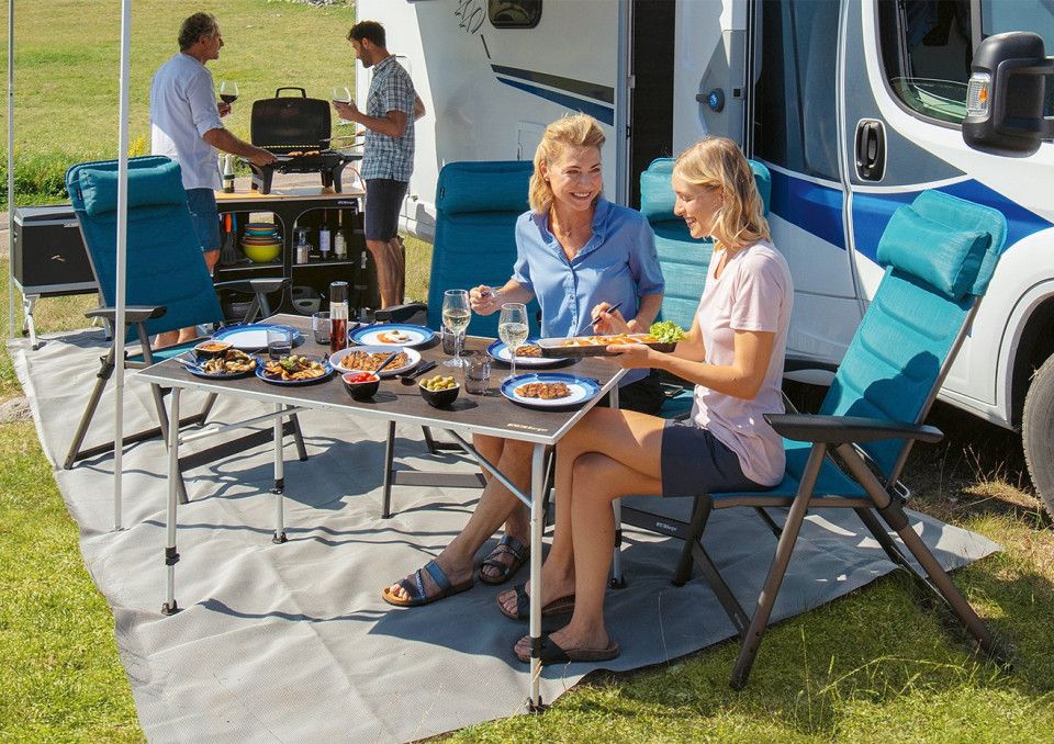 Scaun pliabil Berger Slimline - verde