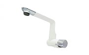 Baterie apă rece Comet Arona cu microcontact - alb