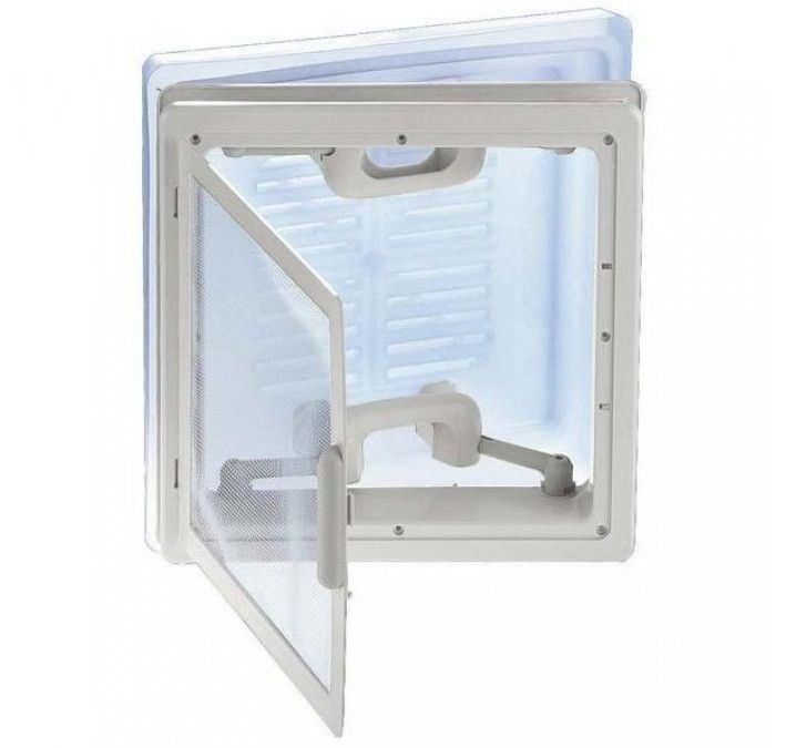 Trapă 28 x 28 cm  MPK 29  cu deschidere pe toate laturile si plasă de țânțari