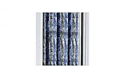Perdea antiinsecte tip chenille / coadă pisică / albastru închis, albastru deschis, gri
