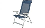Scaun pliant Berger Lux XL - albastru