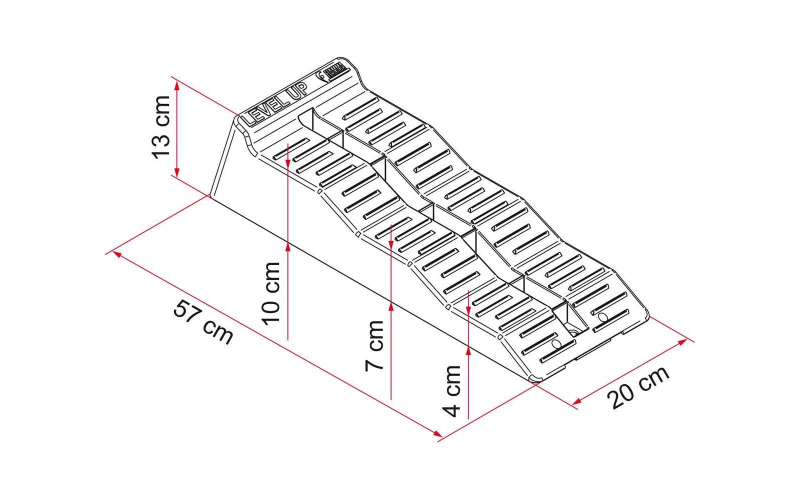 Set cale pentru nivelare Fiamma Kit Level Up