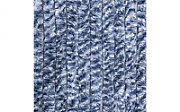 Perdea antiinsecte tip chenille / coadă pisică / albastru