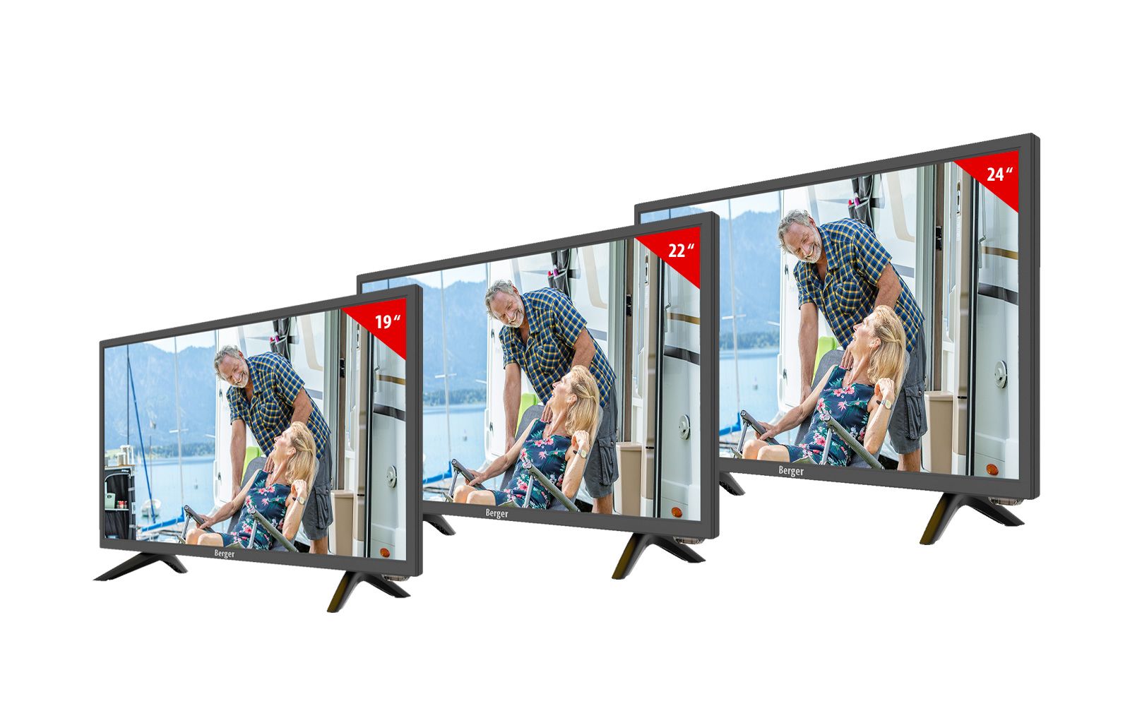 Berger Camping Smart TV TV LED cu Bluetooth 19 inch