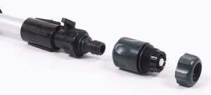 Perie telescopică din aluminiu, lungime reglabilă de la 0,9 la 1,8 m