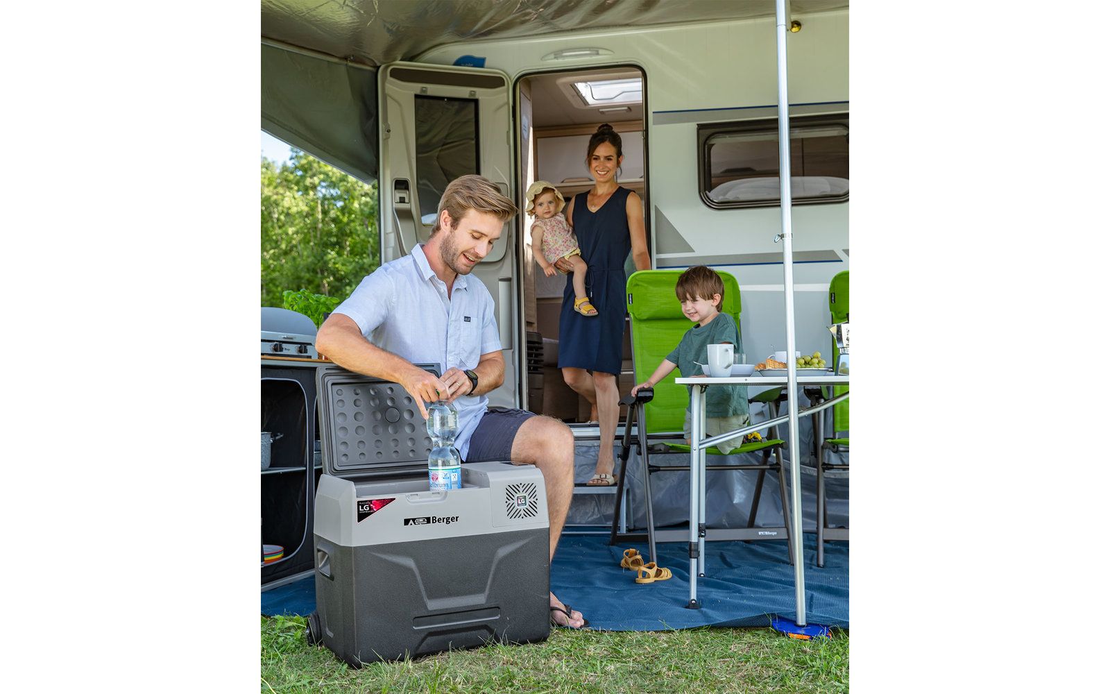 Frigider cu compresor Berger B40-T