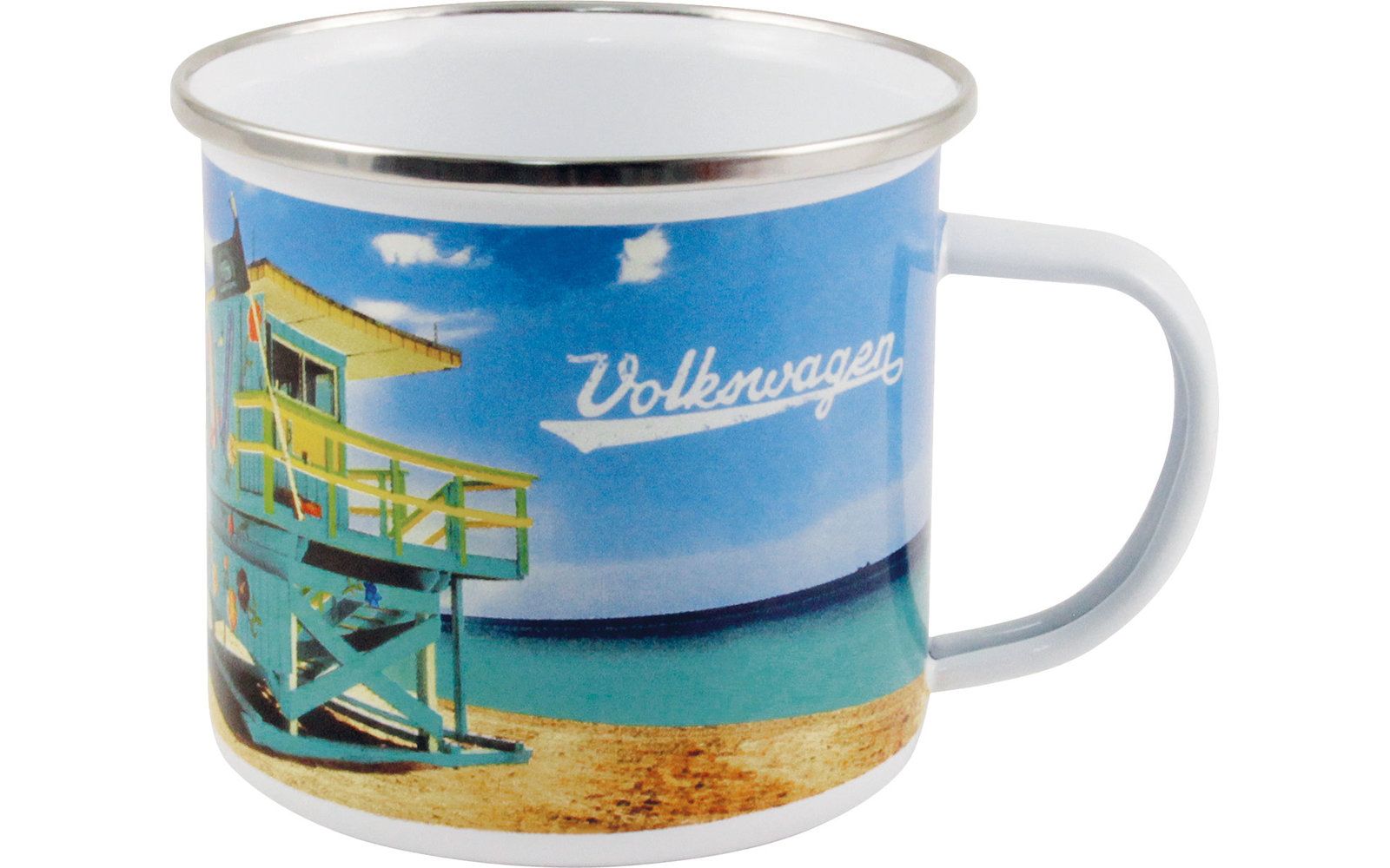 Cană emailată VW T1 Bulli 500 ml Beachlife