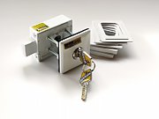 Încuietoare suplimentară HEOSafe cu cheie