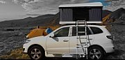 Cort auto cu prindere pe plafon Happy Tent  - 210 cm / 145 cm