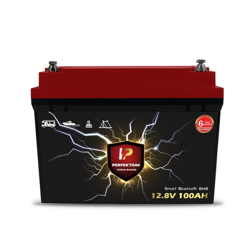 Acumulator LIFEPO4 100AH PERFEKTIUM cu Bluetooth -12.8V- BMS integrat, Bluetooth 4.0, 11kg