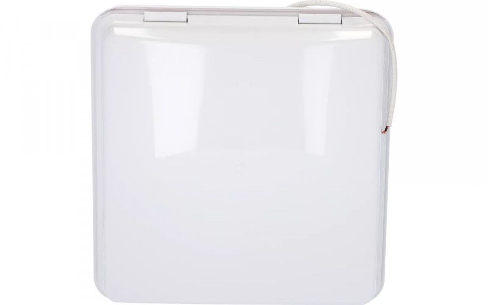 Trapă 28 x 28 Berger cu ventilator inclus si plasă de țânțari, capac alb