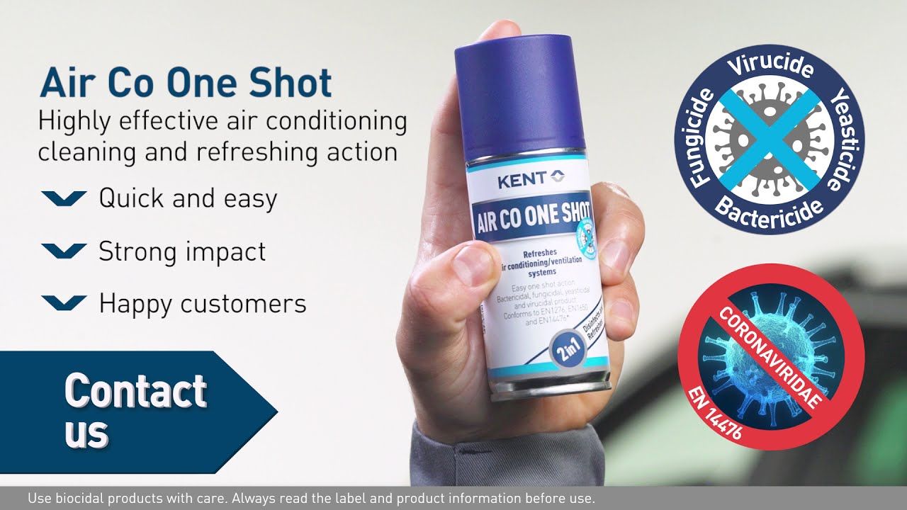 Air Co One Shot - dezinfectant si odorizant sistem aer conditionat , special pentru rulote