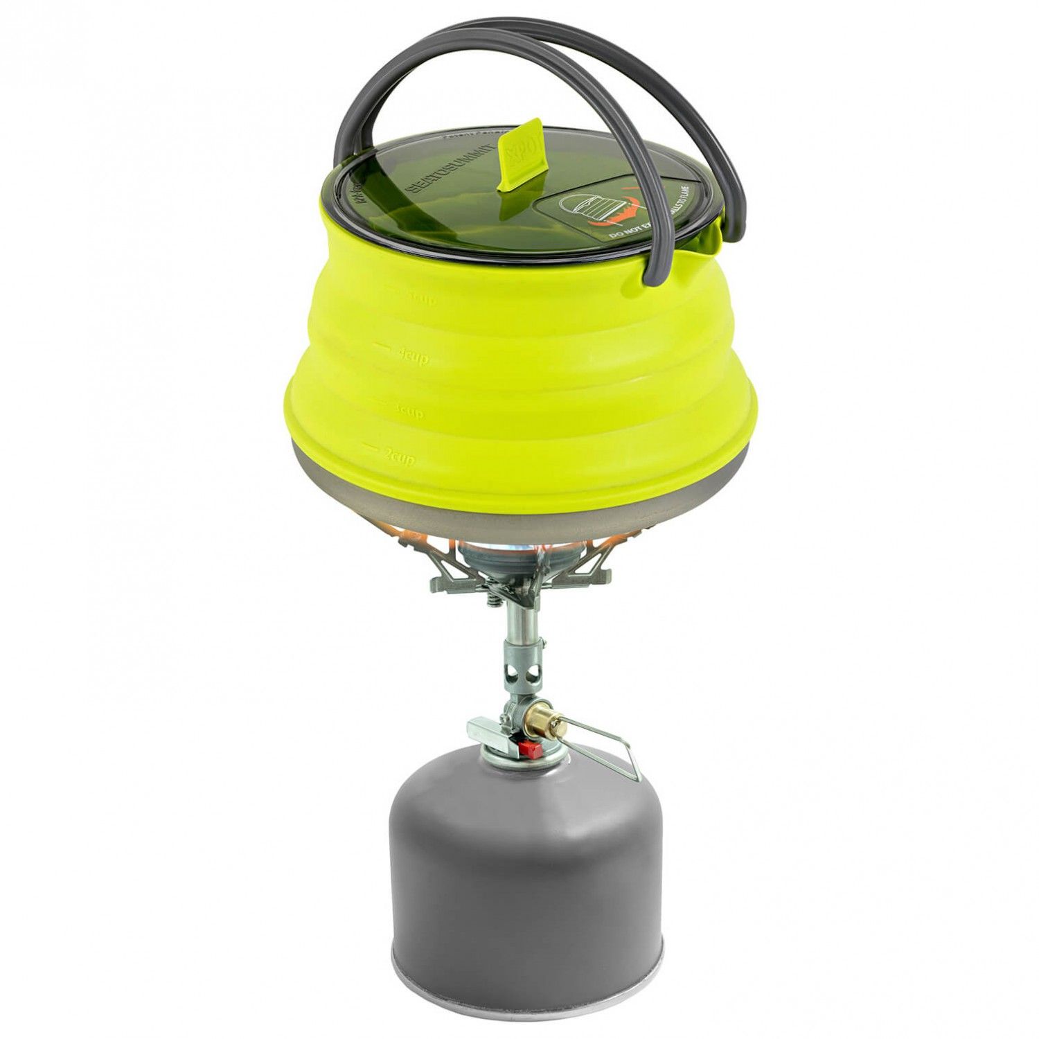 Oală pliabilă de 1,3 litri  Sea to Summit   X-Pot - verde