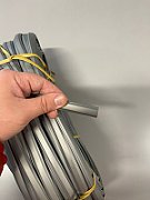 Garnisaj pentru şină rulotă - 15mm - Gri