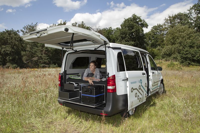 Happy BOX  - Modul de camping multifuncțional - complet utilat