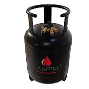 Butelie de gaz reîncărcabilă CAMPKO - 22 litri - cu 80% multivalve
