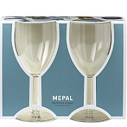 Set de 2 pahare de vin din plastic Mepal 200 ml