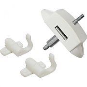 Încuietoare cu cârlige blocatoare pentru ușa baie  rulote si autorulote