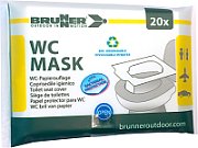 Rolă de hârtie Brunner WC Mask pentru toalete de camping 20 buc