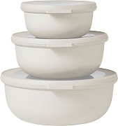 Mepal Cirqula set multi boluri 3 buc nordic alb