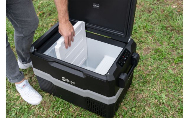 Frigider mobil Berger Compresor DMC 45 Litri - 2 zone
