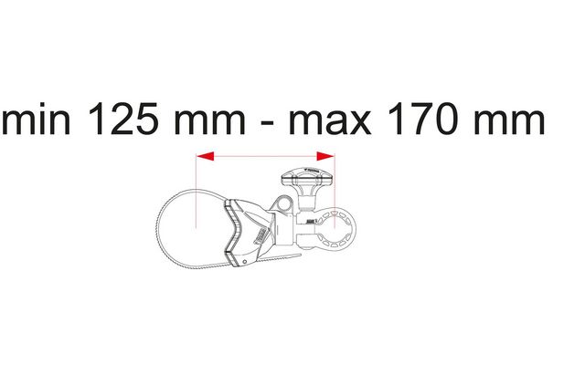 Fiamma Bike-Block Pro S1 Argintiu