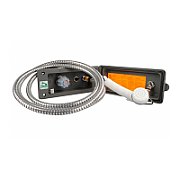 Set complet dus extern - apa calda + rece - gri / antracit