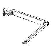 Brat articulat 2,5 m - stanga - pentru marchiza Thule 5200 de la 3 m lungime