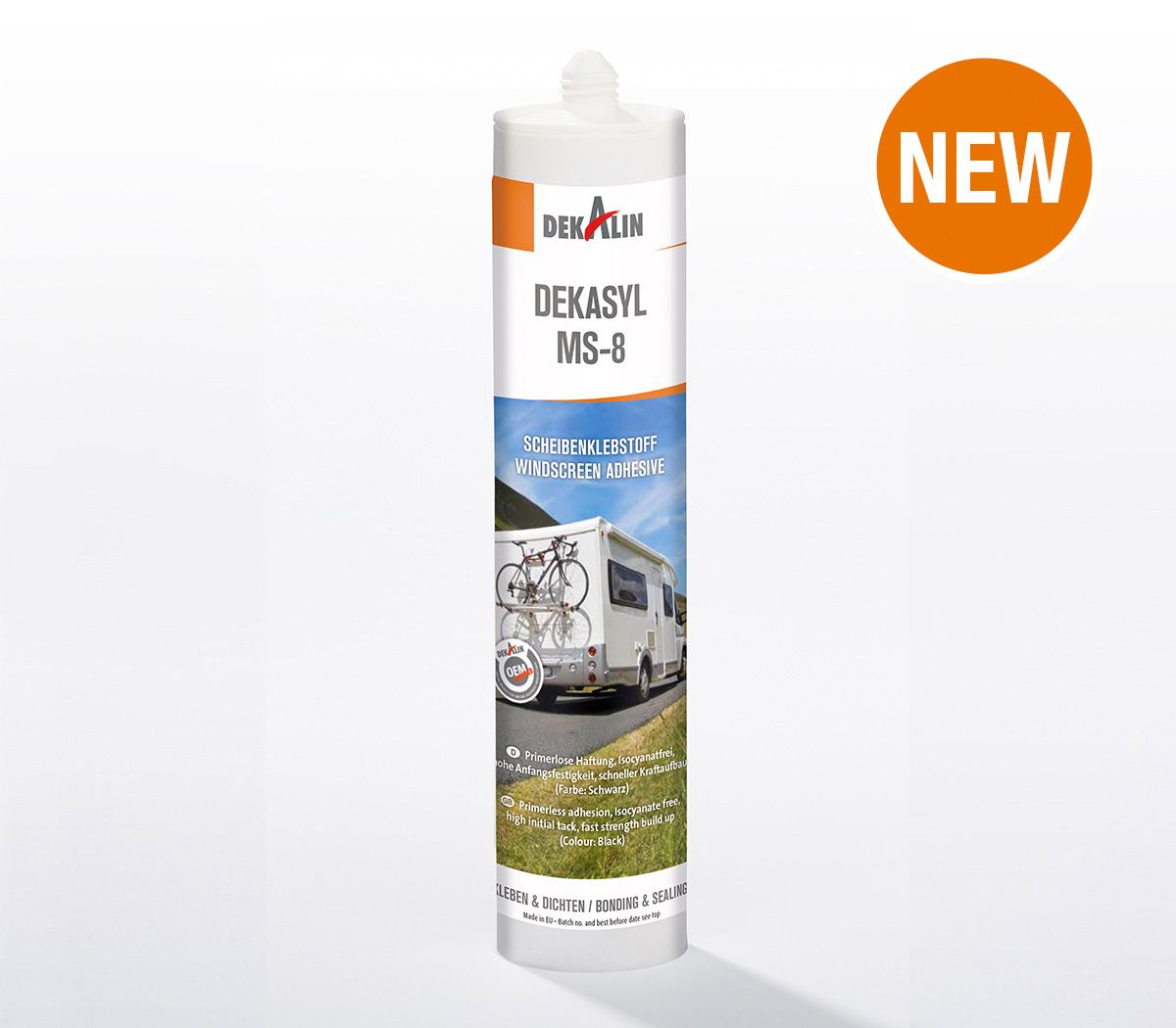 DEKASYL MS-8 Negru
Adeziv pentru parbriz cu aderență inițială mare