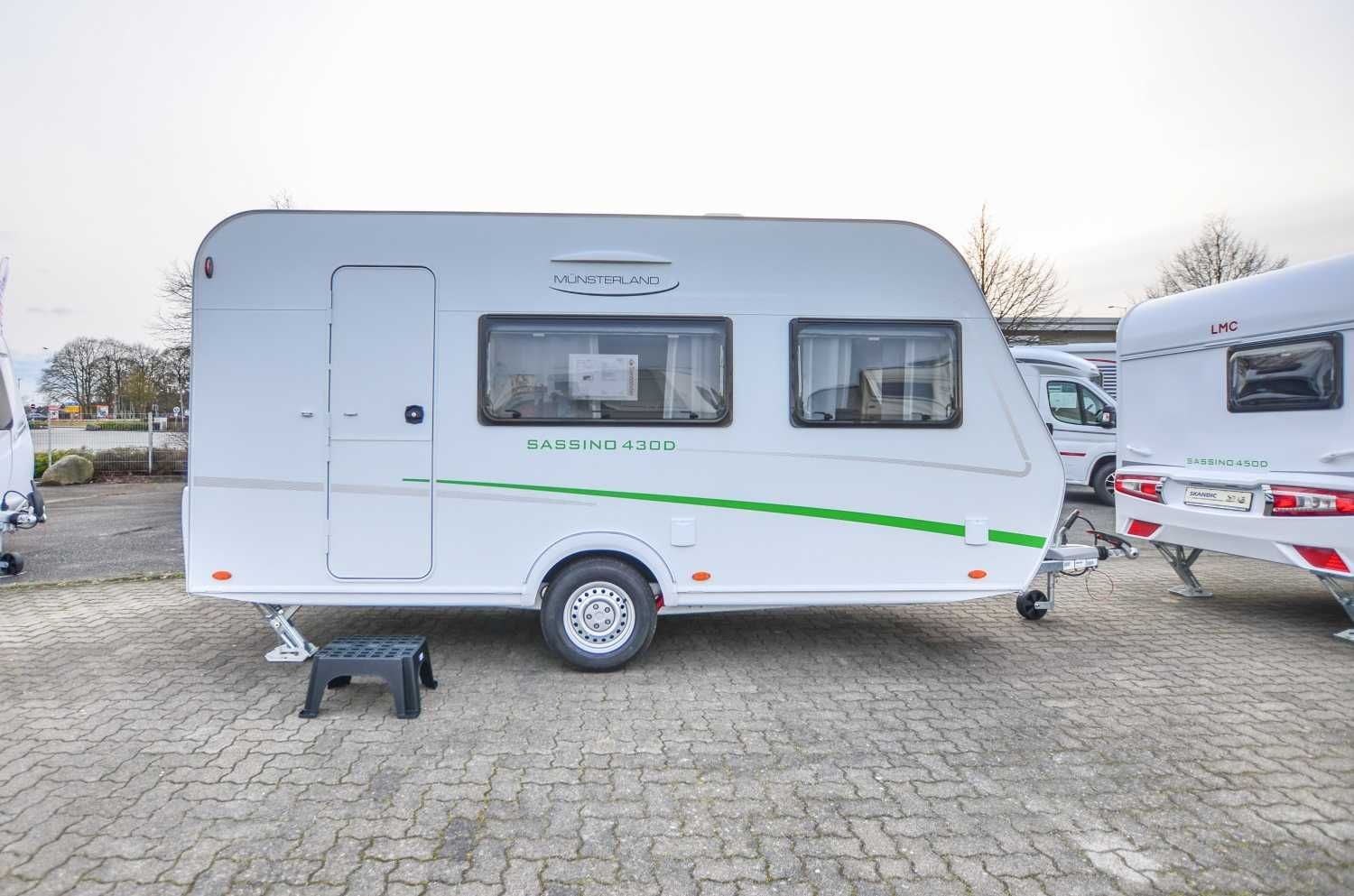 Rulotă Premium nouă 4-5 persoane LMC Sassino 430D