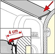 Sigiliu ermetic Fiamma Rain Guard and Cover M 550