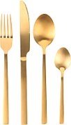 Set tacâmuri Berger 16 piese pentru 4 persoane auriu mat