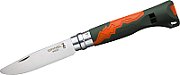 Cuțit de buzunar - Opinel N°07 Outdoor Junior - cu fluier integrat, lungime lamă 8 cm - Kaki